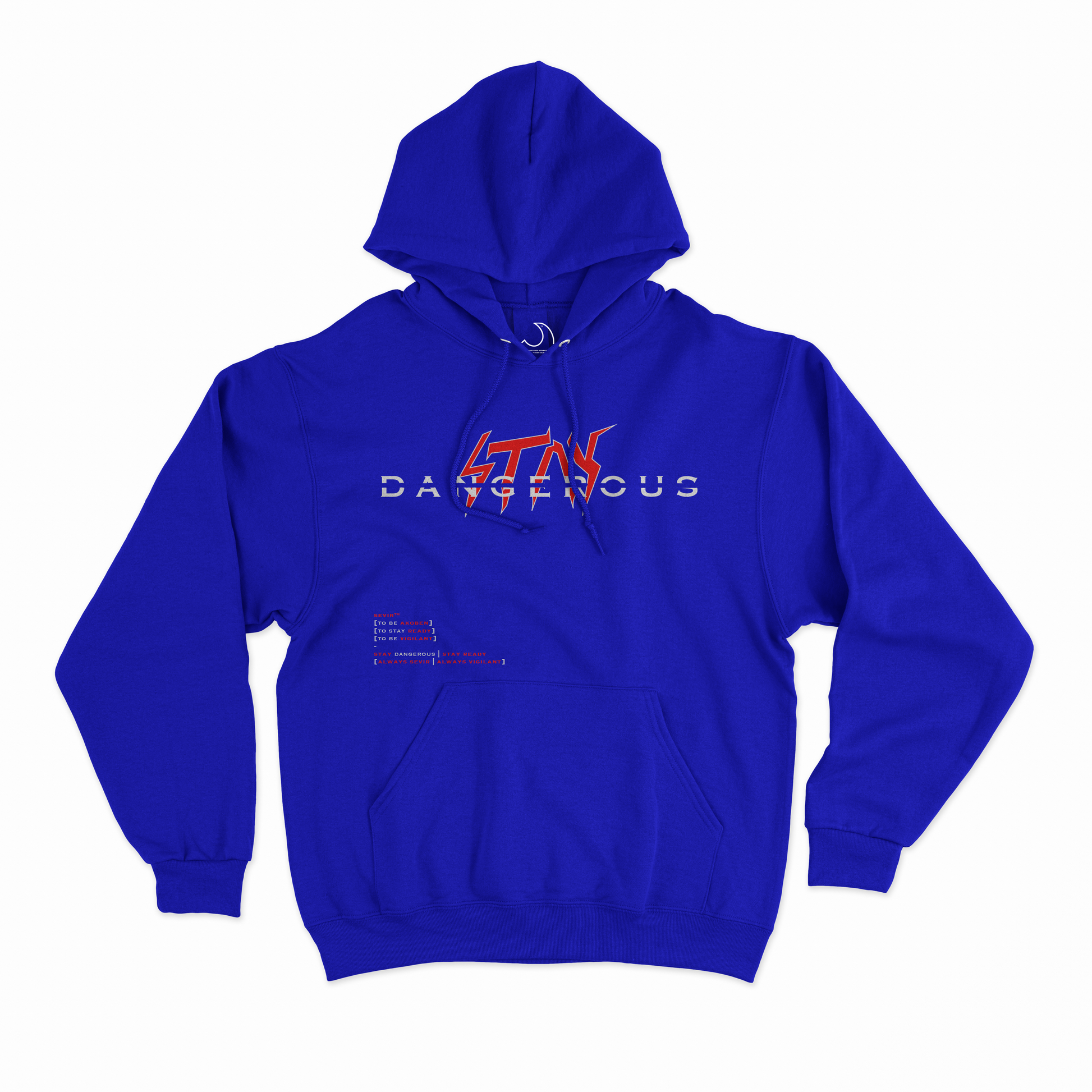 Unisex Blue Hoodie